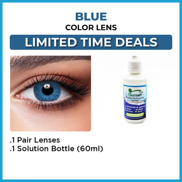 Blue Color Lens - Limited Time Deals