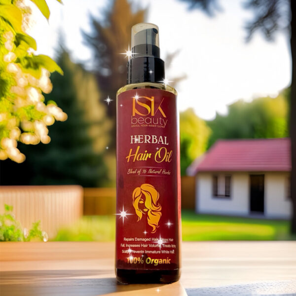 ISK HERBAL HAIR OIL – Nourish, Strengthen & Shine Naturally!