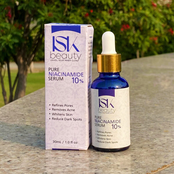 ISK PURE NIACINAMIDE SERUM 10% - Glow, Hydrate & Protect!